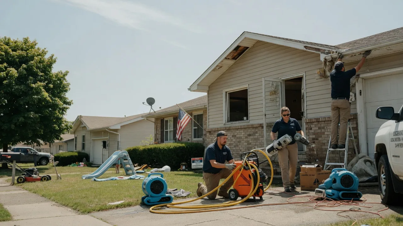 Water Damage Restoration in East Moline, IL near me